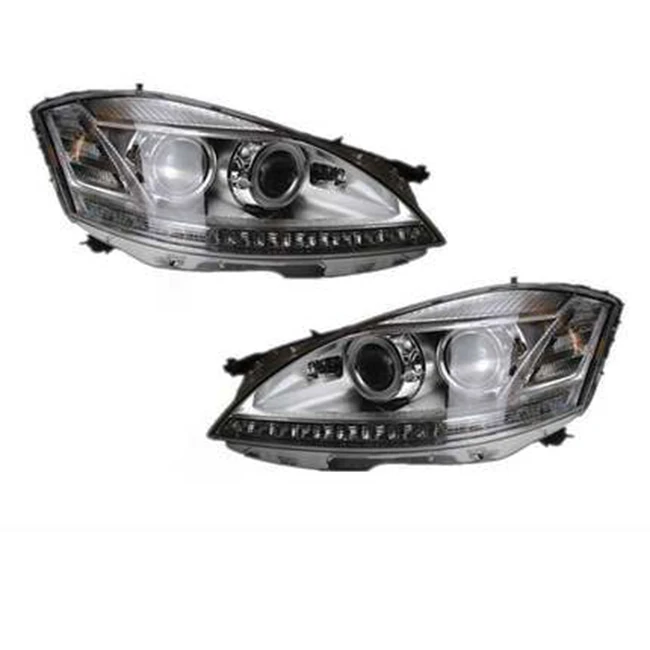 

Auto LED Full Chrome Color Head Lamp Headlight For Mercedes Benz W221 S350 S500 S600 2006-2008 Head Light Led
