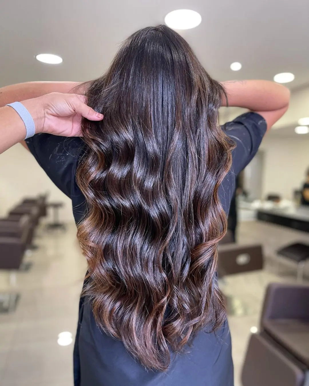 

Hot popular red hair extensions,wholesale unique hair highlights,two tone color remy human hair