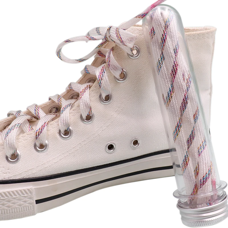 

Weiou Professional Lace Manufacturer Classical 120cm Length Multicolored Fashion Twill Metallic Shoelaces With Great Price, Customized