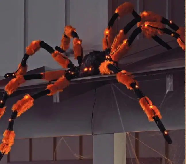 Hot Sales 60IN 50L Battery-Operated LED Spider Seasonal Lighting for Garden and Home Christmas Decorations Quality Flood Lights manufacture