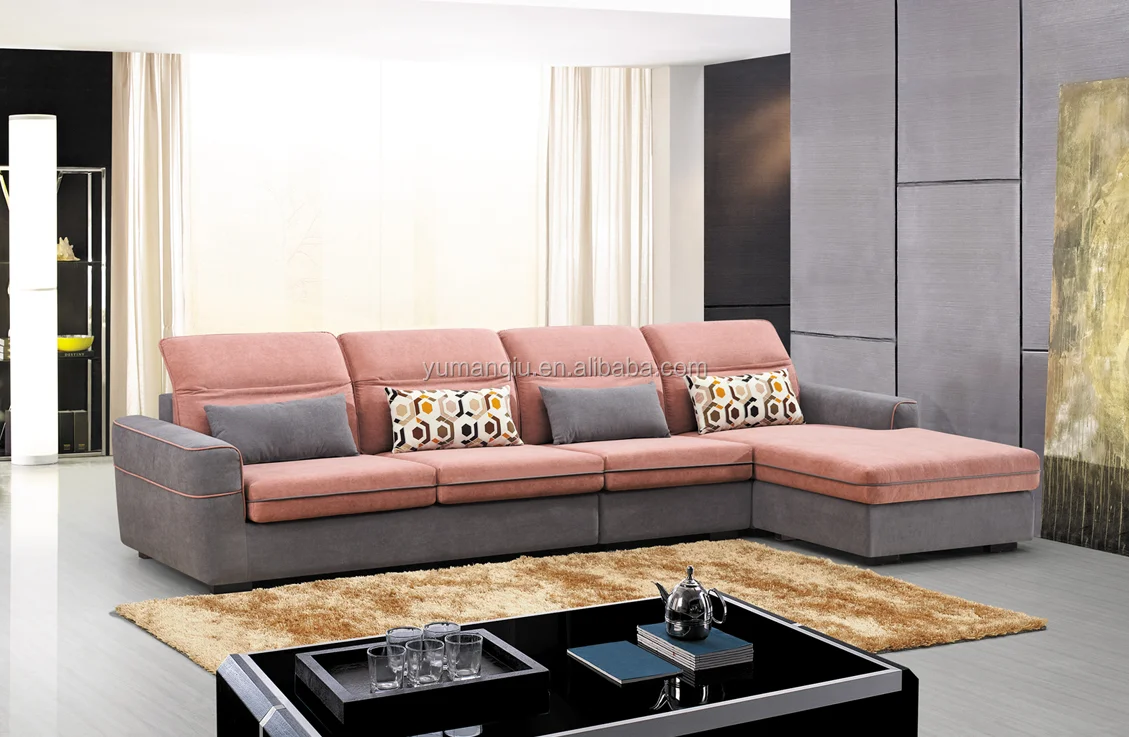 Factory Direkt Verkauf Italy Stil Moderne Schnitts Schnitts L Form Sofa