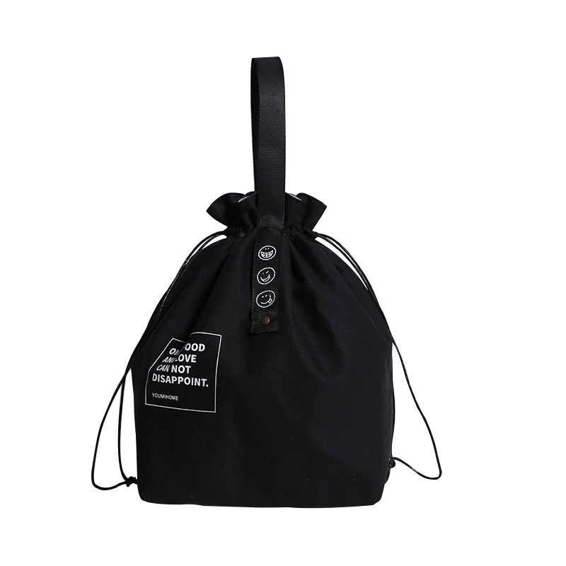 

Best Saling Cotton Linen Customized Logo Lunch Box Thermal Insulated Lunch Box Bag