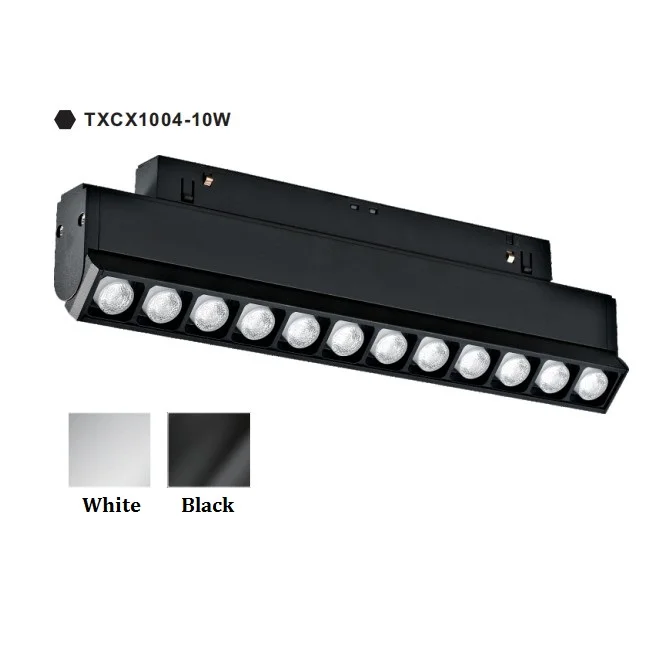 TXCX1004 Low Voltage 24V/48V Flexible Magnet Light Bluetooth Dimming Dali Dim Home Lights Led Magnetic Track Lighting
