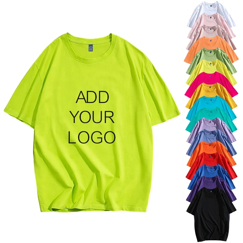 

Custom Private Label TShirts With Logo Customised For Women Green TShirt