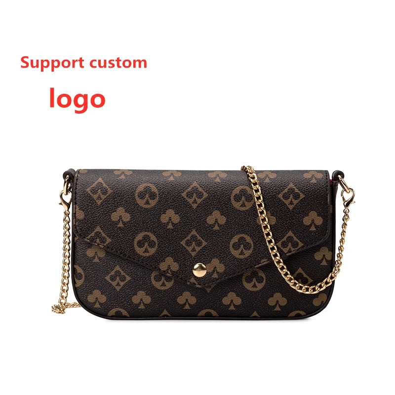 

Custom Ladies Hand Bag Luxury Fashion Cross Body Shoulder Purse Handbags Women Chain Fashion Bag