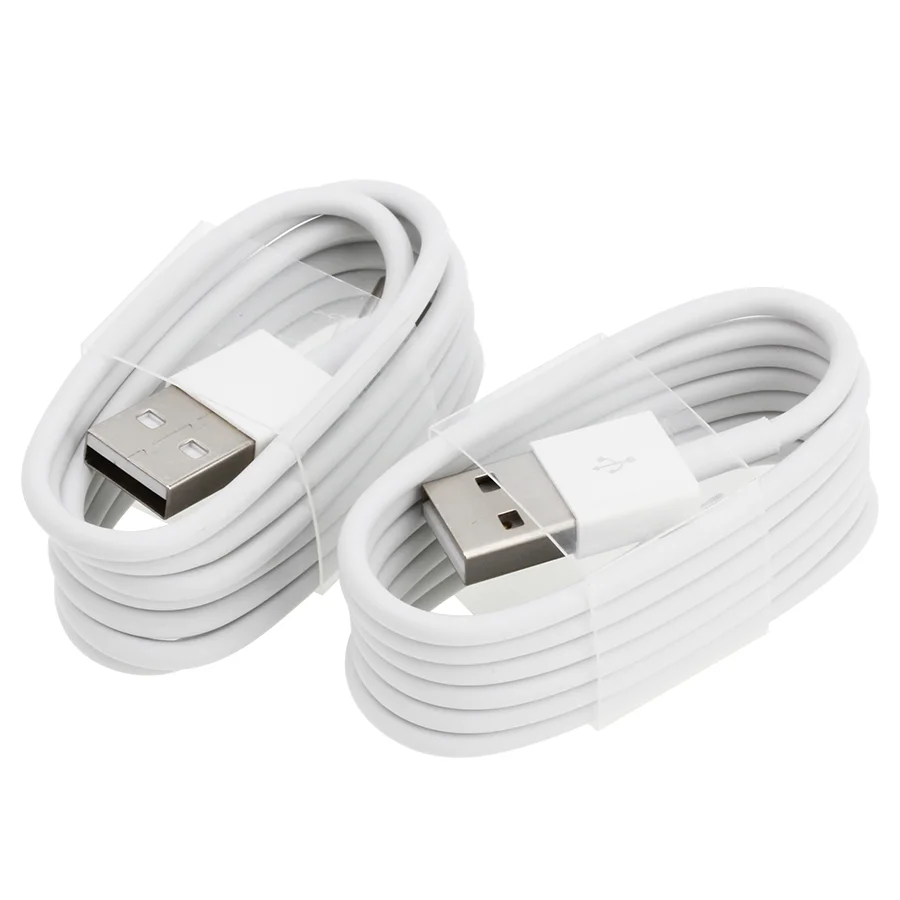 

Free shipping 2.1A white USB Cable Charger Cable IOS Data Line for iPhone, fast charging data cable for mobile phone sync data