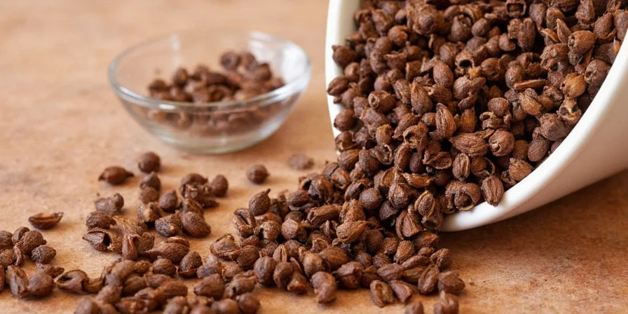 Close-up of clove in a spice rack