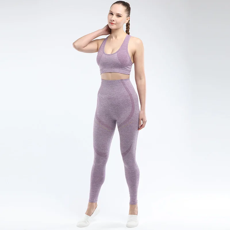 

Two Piece Printing Comfortable Bras Running Leggings Compression Leggings
