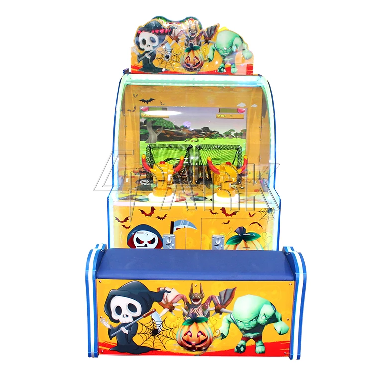

32 inch screen Spooky Ball Shooting Kids arcade machine for indoor playground commercial equipment