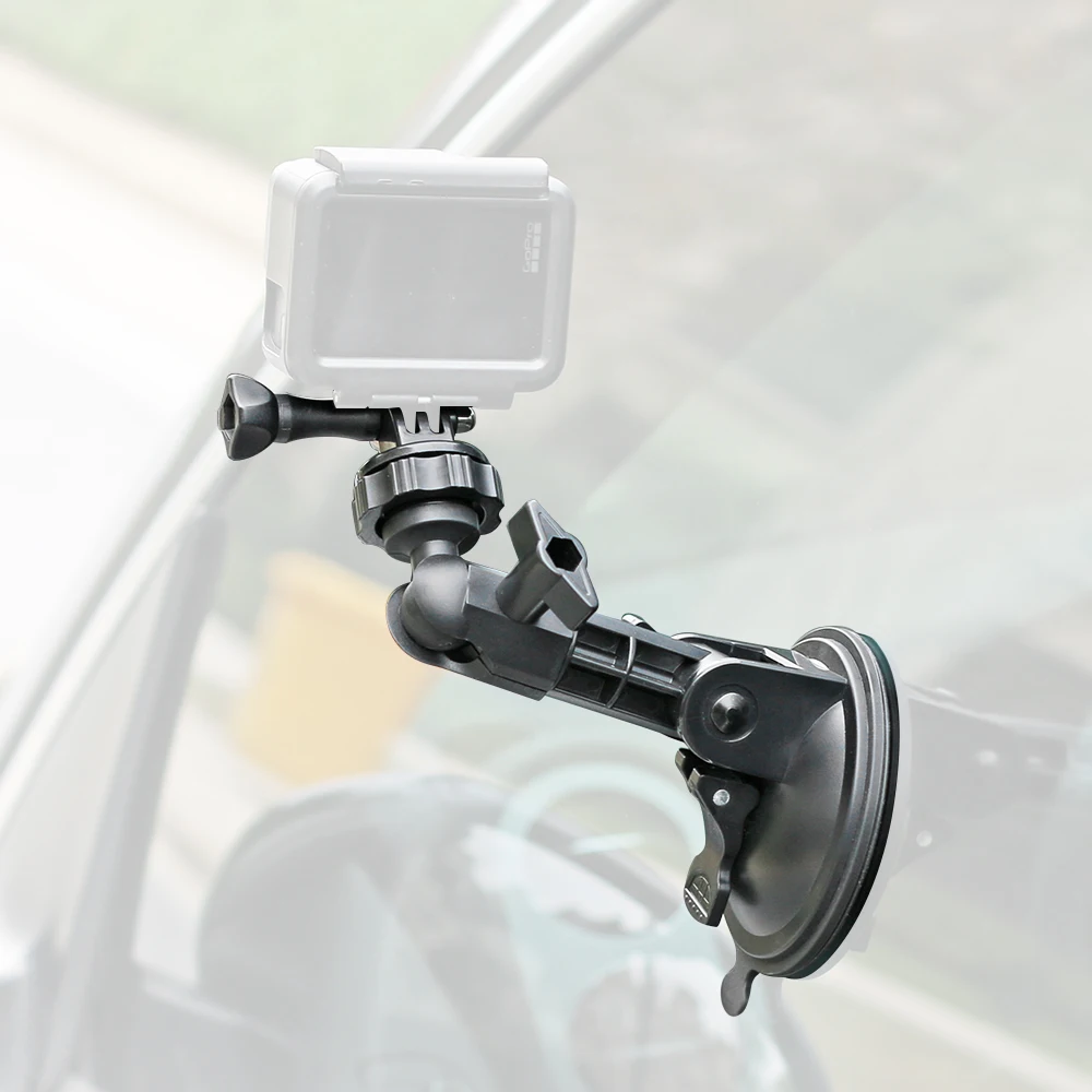 
SUREWO Car Suction Cup Holder Car Phone Mount Holder for DJI Action Camera GoPro Hero 8 7 Black 6/5/4 and More 