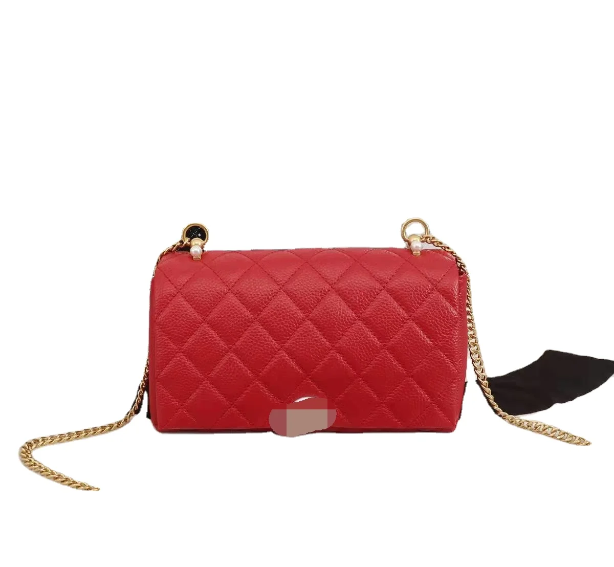 

CC new autumn and winter personalized design pearl noble shoulder bag generous and versatile fashion chain designer simple
