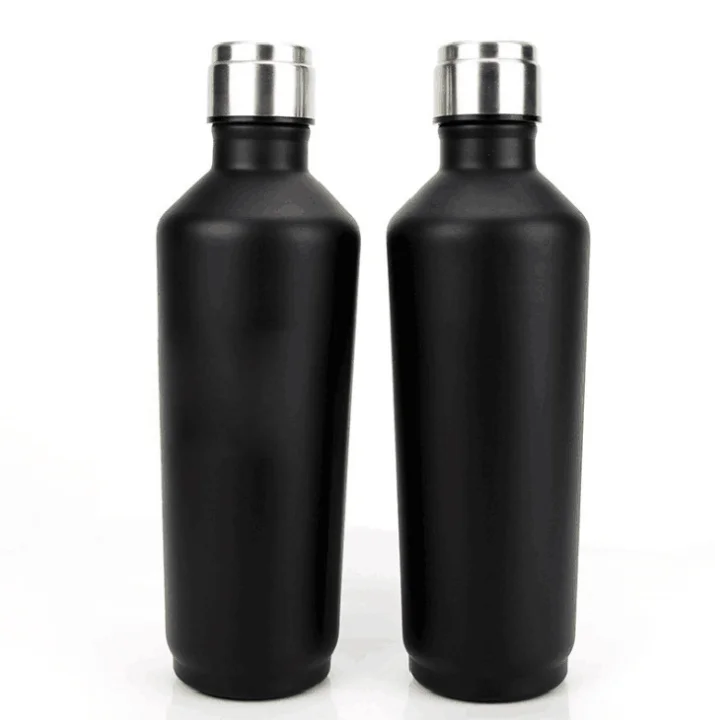 

Eco-friendly double wall stainless steel wine bottle beer glasses vacuum bottle, Customized color acceptable