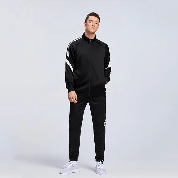 

Wear Sweatsuit Jogging Suits Jacket and Pants Tracksuits for Men Sportswear Wholesale Custom Logo Sport Blank 100% Polyester