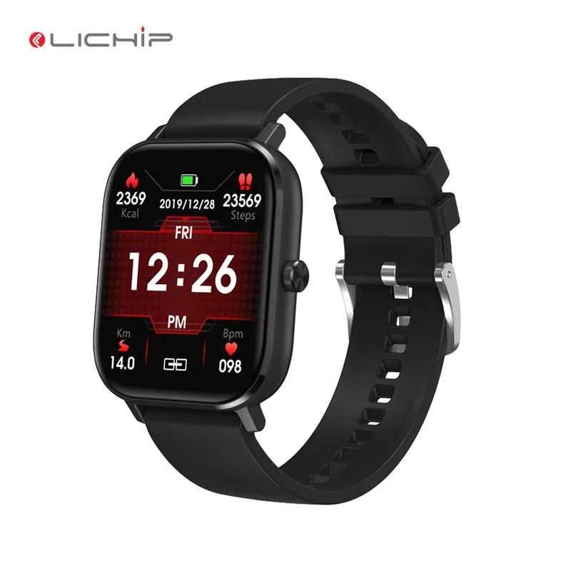 

LICHIP L144s ecg smart watch blood oxygen pressure phone call smartwatch ip67 waterproof dt35 dt 35 dt35+ reloj intelligent plus, Black, gold, silver