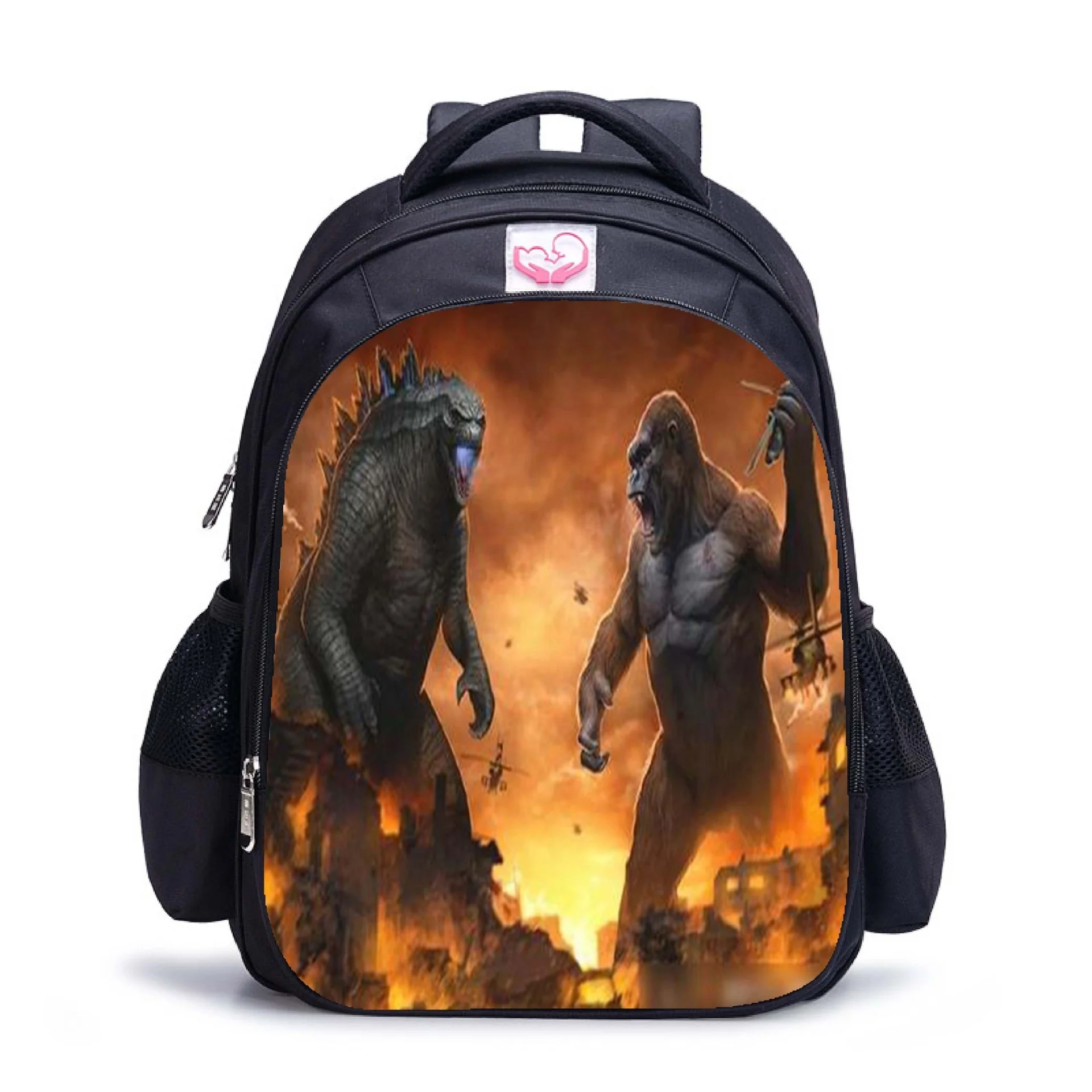 

Wholesale custom print school bag gorilla kids backpack waterproof kids cartoon school bags for students