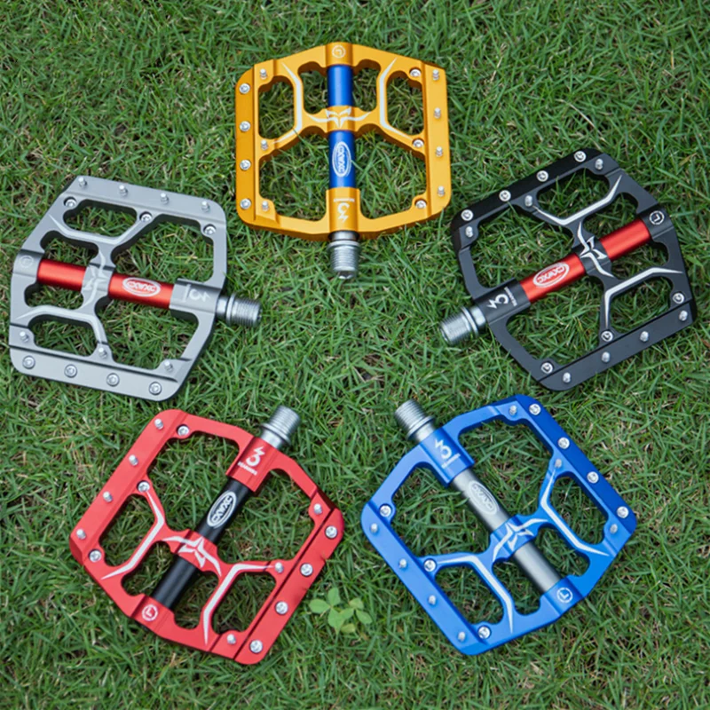 

Ultralight Seal Bearings Bicycle Pedal Cycling Nylon Road BMX MTB Bike Pedals Flat Platform Bicycle Parts Accessories, Customized