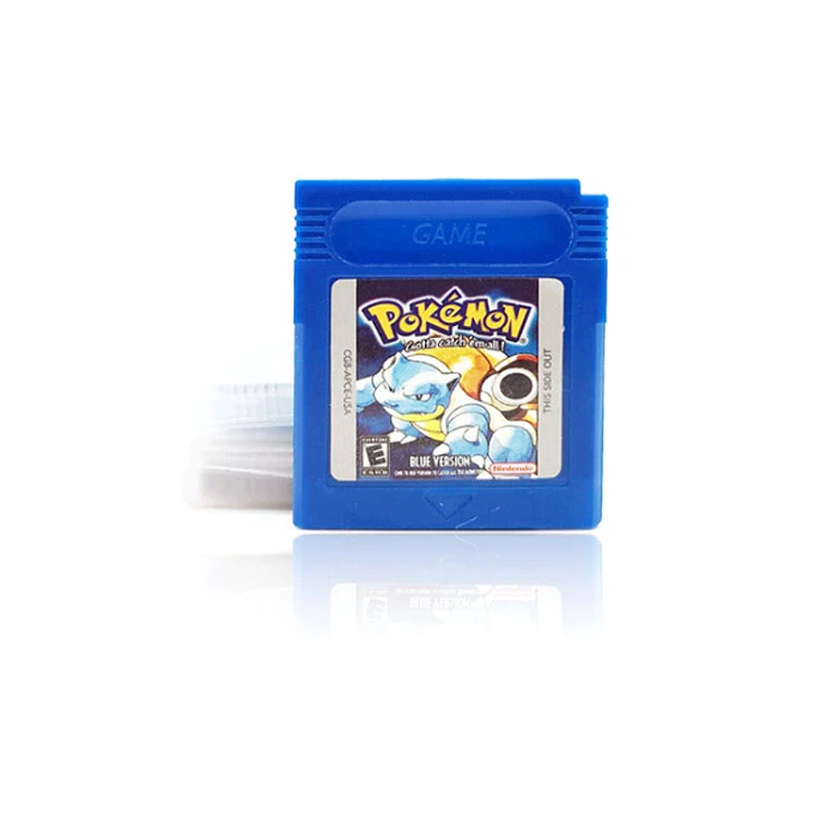 

Wholesale Games Cards For GBC GBA GBM Pokemon Gaming Card, Gold,silver,crystal,yellow,blue, red,green