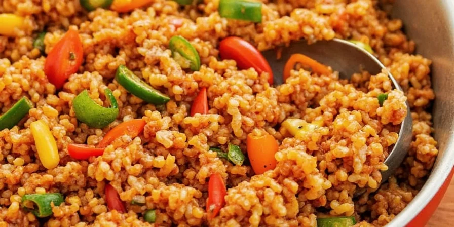 Innovative spice mix for jambalaya