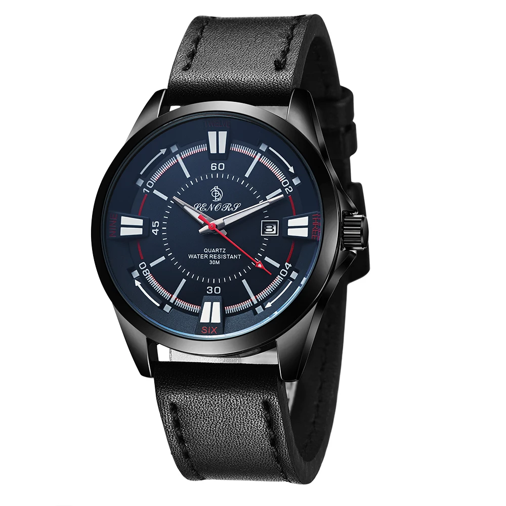 

2021 High Quality Fashion Alloy Sport Leather Watches mens Wrist Watches Hot Selling