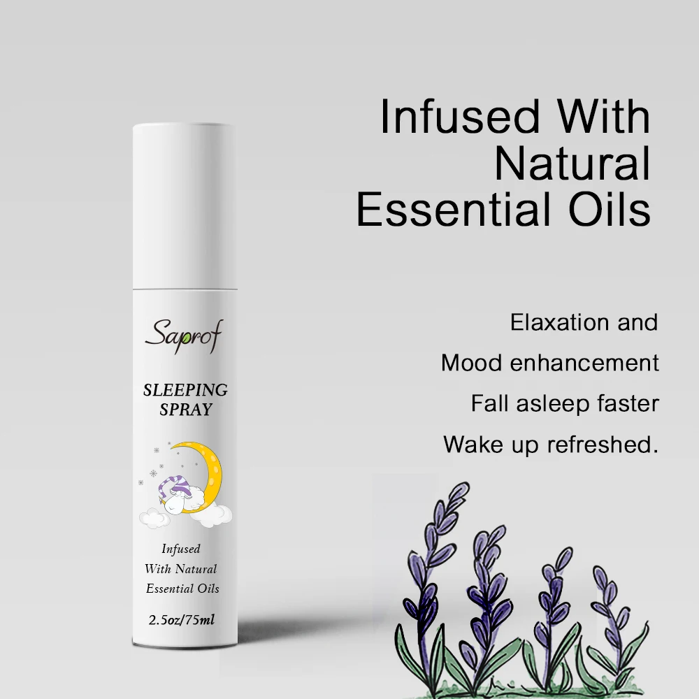 Certified Organic Helps Relax Mind & Body Sleeping Fragrance Lavender