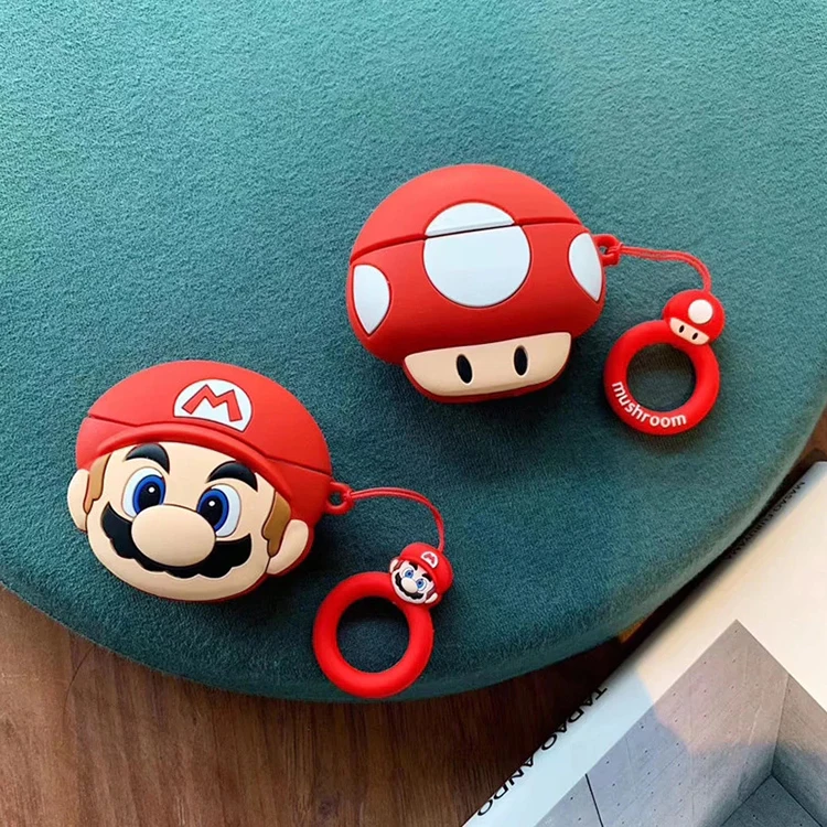

Mario 3D Airpod Pro Case Cover For Airpods Pro Case Silicone For Airpods Pro Cases