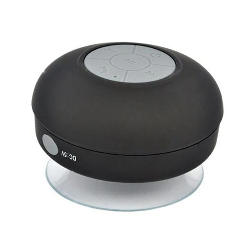 Newest trending BS06 products new arrivals handsfree phone holder mini portable sucker mushroom wireless speaker - ANKUX.COM