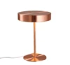 ETL Restaurant Hotel Nightstand Desk Light Industrial Wrought Iron Home Goods Design Copper Table Lamp