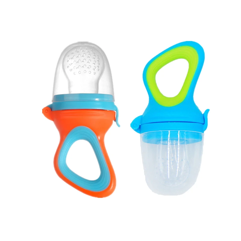 

New arrival factory price Safety Baby Fresh Food Feeder Fruit Feeder Pacifier Infant Silicone Teether Feeder, Blue/green/pink/yellow