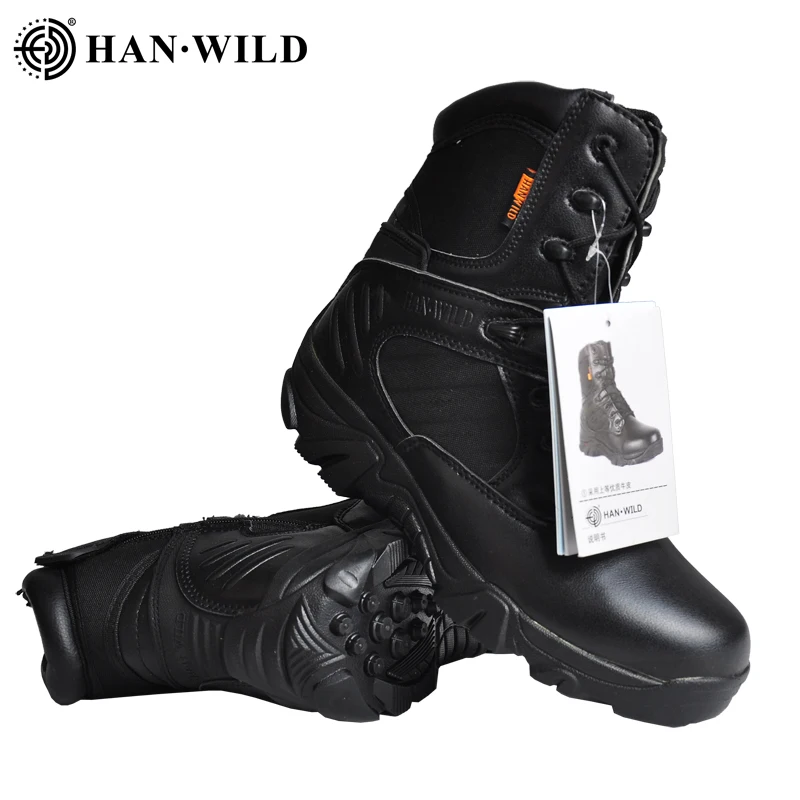 

Military tactical assault boots with best quality, Black