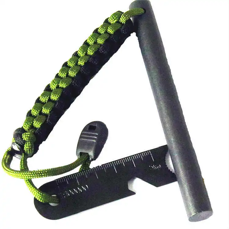 

Waterproof Quick Hiking Tools 1/2 x 5" Ferrocerium Rod Flint Fire Starter Magnesium Survival Ferro Rod