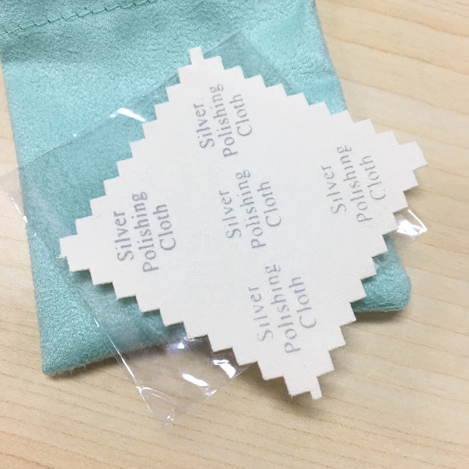 

Wholesale Jewelry Polishing Cloth For Sliver Jewelry Jewelry gift flannel bag, As shown