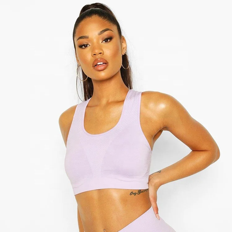 

Oem Tight High Impact Yoga Top Fitness Womens Seamless Sports Bra, Customized colors