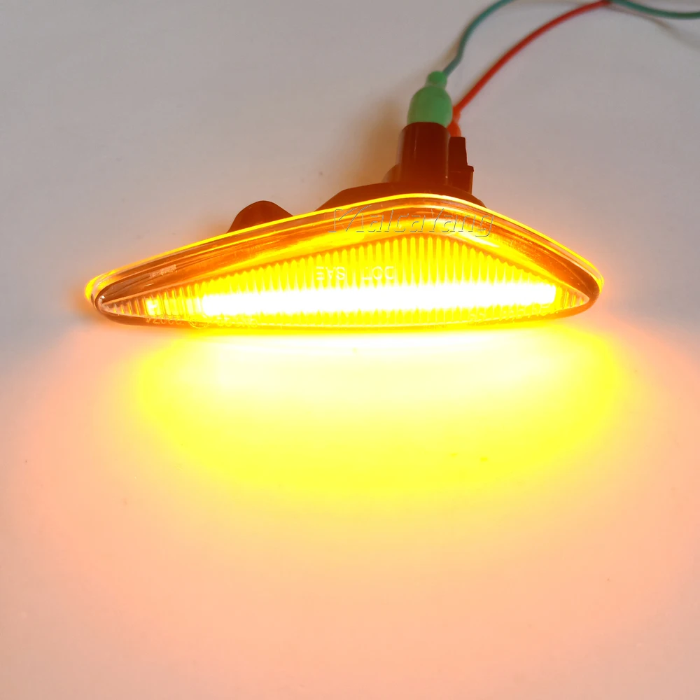 Dynamic Led Side Marker Turn Signal Indicator Light Lamp For Mazda 6