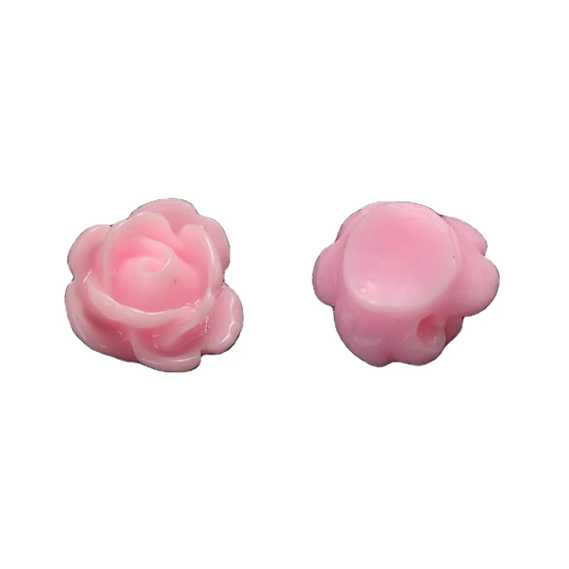 

Pandahall Wholesale Online White Rose Flower Opaque Resin Beads