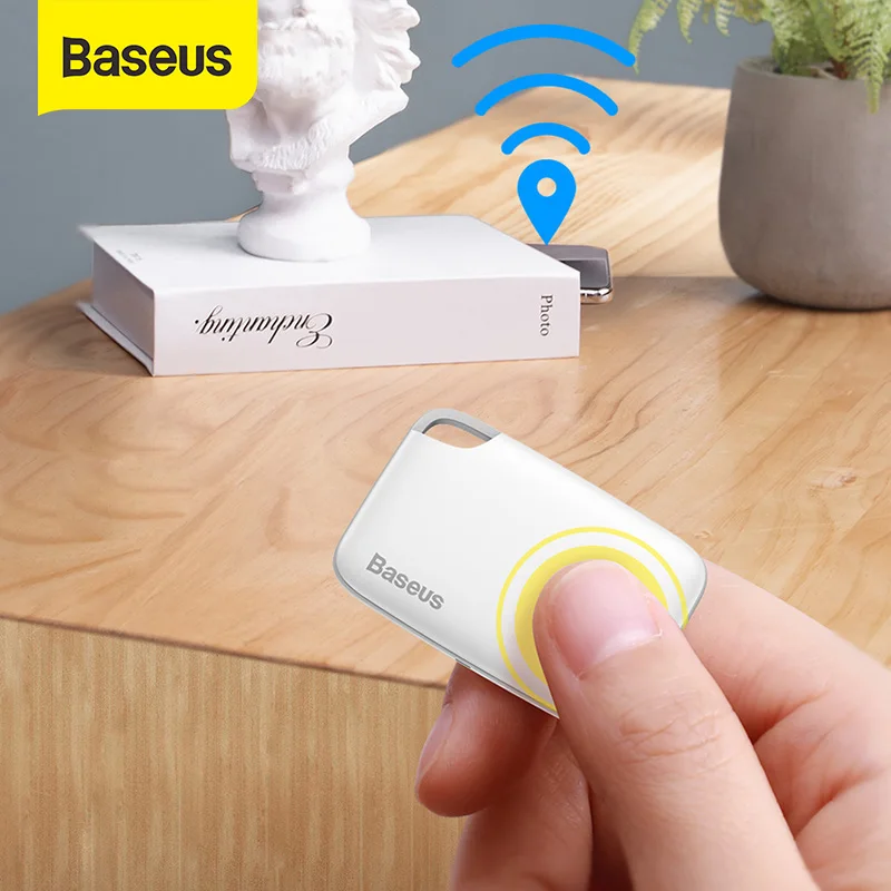 

For Baseus Wireless Smart Tracker Anti-lost Alarm Tracker Key Finder Child Bag Wallet Finder APP GPS Record Anti Lost Alarm Tag