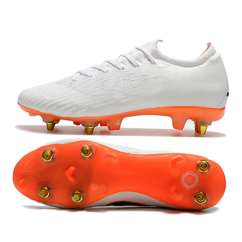 

China Wholesale Sport boots Football Shoes Soccer Boots For Sale high quality football boots, White