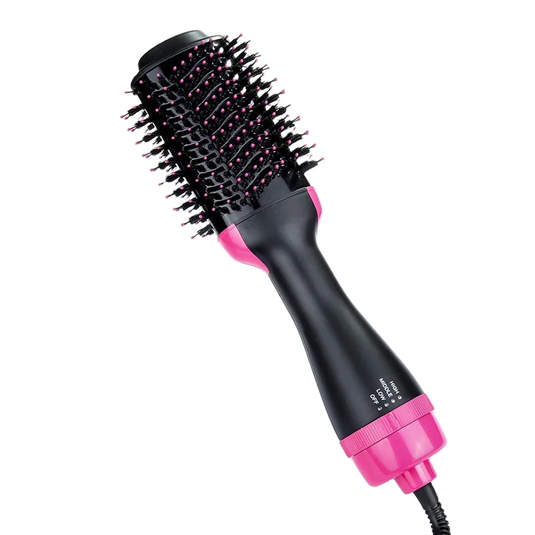 

New multifunctional comb, straight tube dual-purpose hot air comb