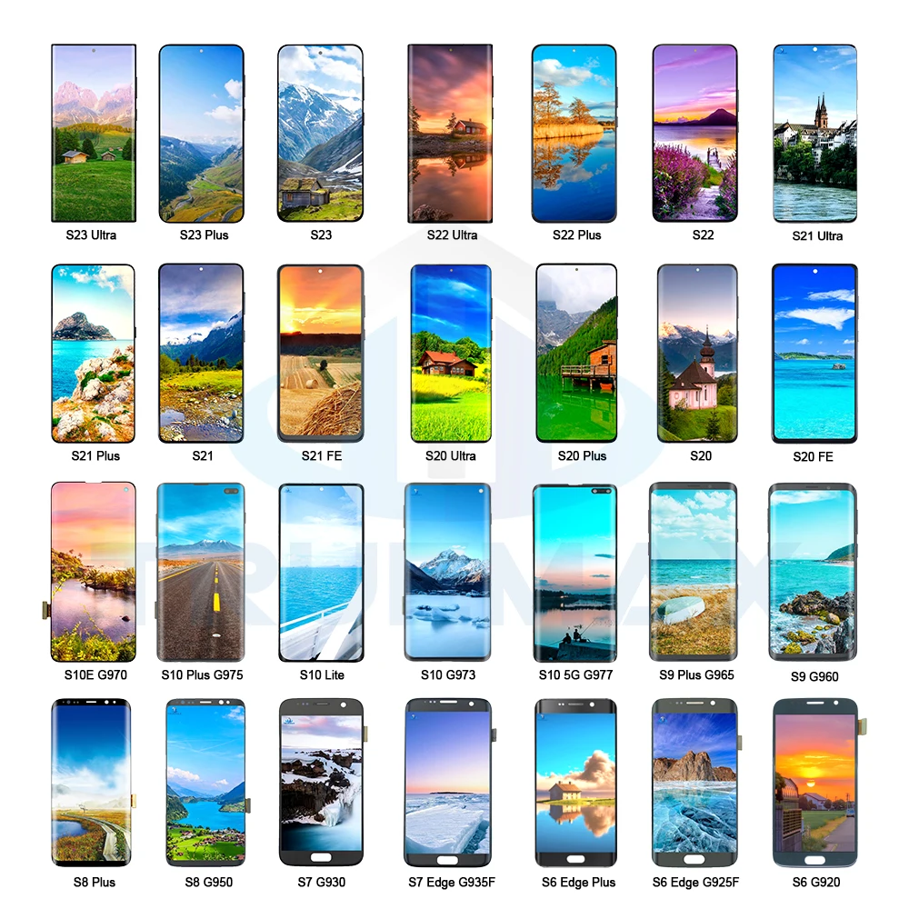 

TEMX for Samsung Galaxy S5 S6 Edge S7 S8 S8+ S9 S9+ Plus S10e S10 Lite S20 Fe S20+ S21 S21+ S22 S23 Ultra 5G LCD Display Screen