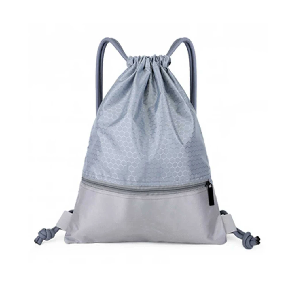 

Wholesale custom high quality gym sack backpack drawstring shoe bag, Grey, black, blue, green, red...