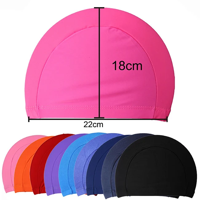 

customized logo bathing cap boys swimming caps stretch lycra caps, Mix colors
