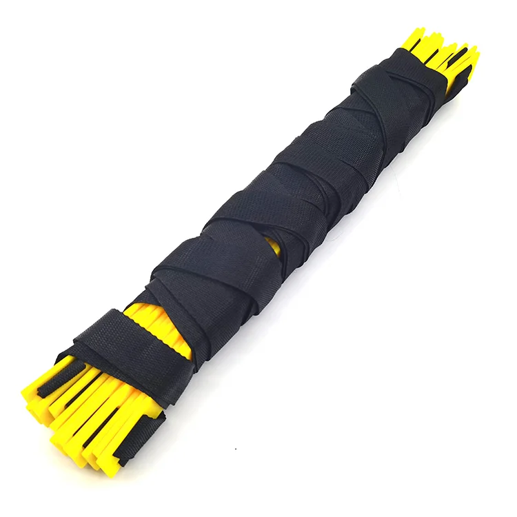 

adjustable ladder agility soccer exercise speed quickness training equipment plastic agility ladder, Yellow, green