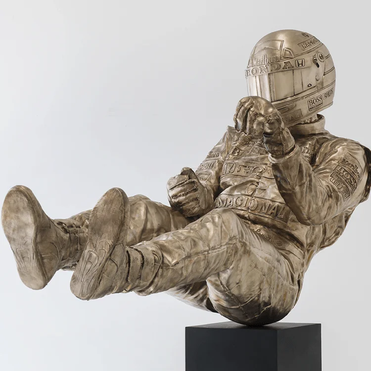 Outdoor Garden Decoration Metal Bronze Silodrome Full Scale Ayrton