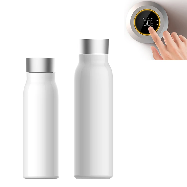 

2021 New 400ML/600ML Intelligent Temperature Display Reminder Drinking,smart sport water bottle with reminder to drink water