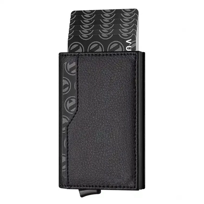 A6 Budget Rfid Slim Pop up Leather Man's Wallet Cavalinho Pouch Box Packaging