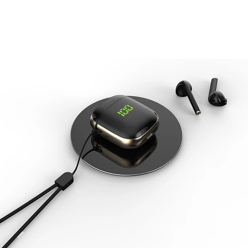 

Free Shipping greatmiles bluetooths 5.0 sport running tws wireless charging earphone true wireless stereo earbuds