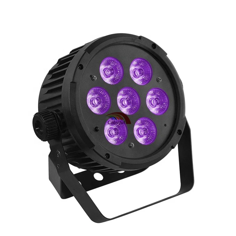 

7X15W RGBWA UV 6IN1 MINI Plastic LED Par Cans