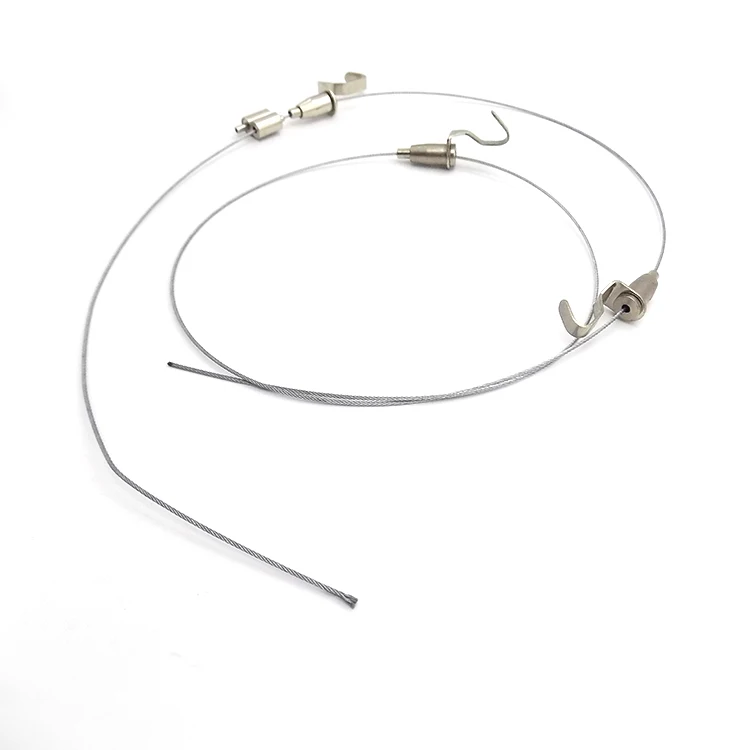 1.5mm cable hanging system suspended lighting steel wire hanging steel wire rope for led lights