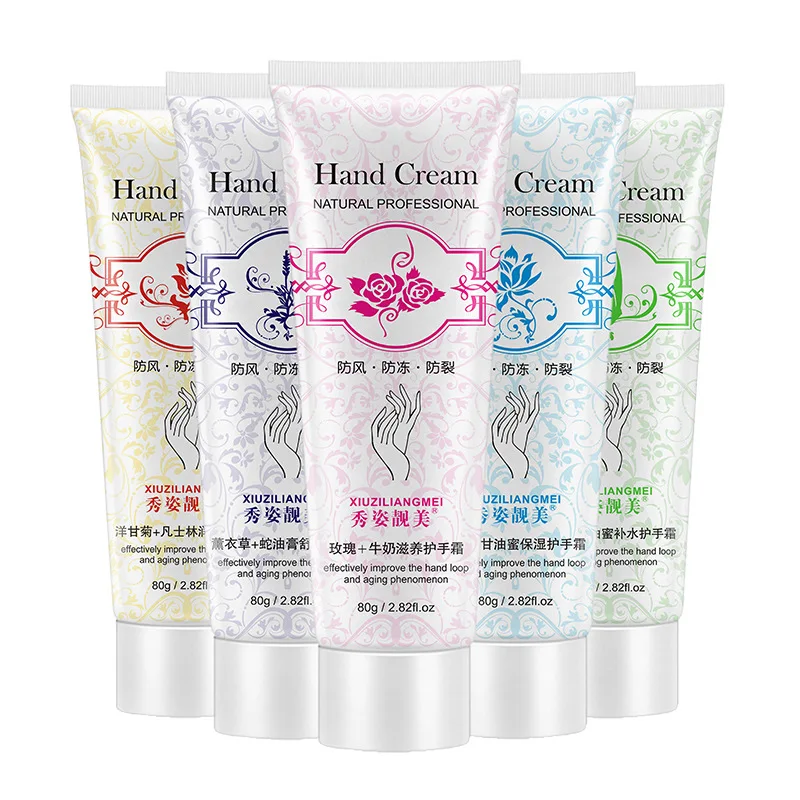 

Private Label Fruit Plant Extract Nourish Smoothing Winter Skin Care Hand Cream Tube Hand Care Lotion Custom Hand Cream Dryskin