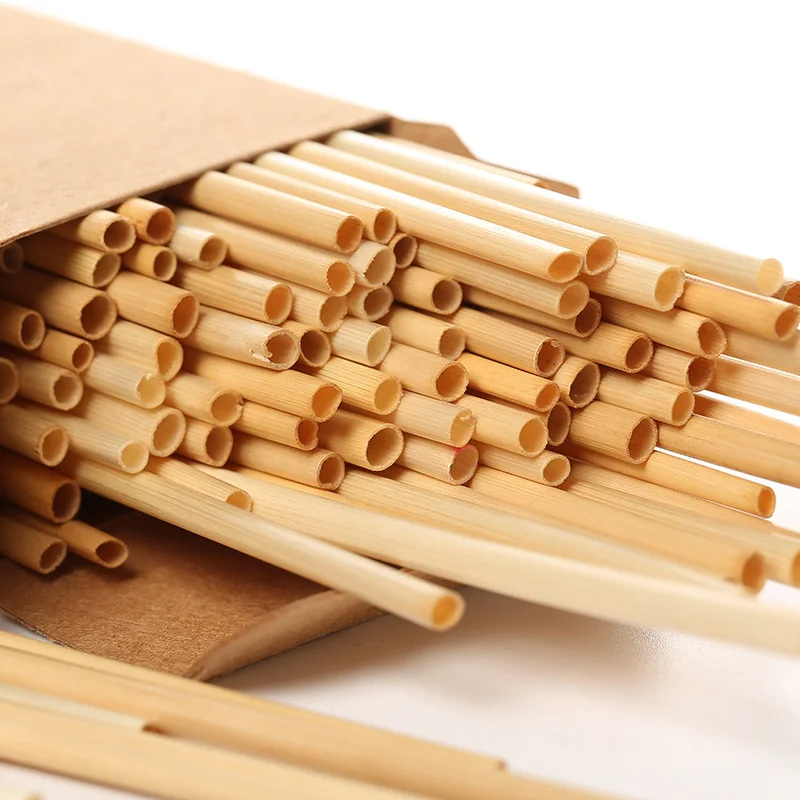 

Eco-Friendly biodegradable Bamboo Drinking Straw