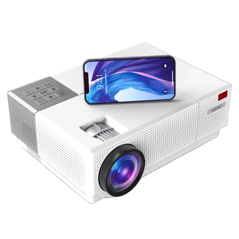 

Yaber Y31 Projectors Youtube Support 4K Native HD 1080P 10000:1 Contrast 4D Keystone Correction LCD LED Home Theater Projectors